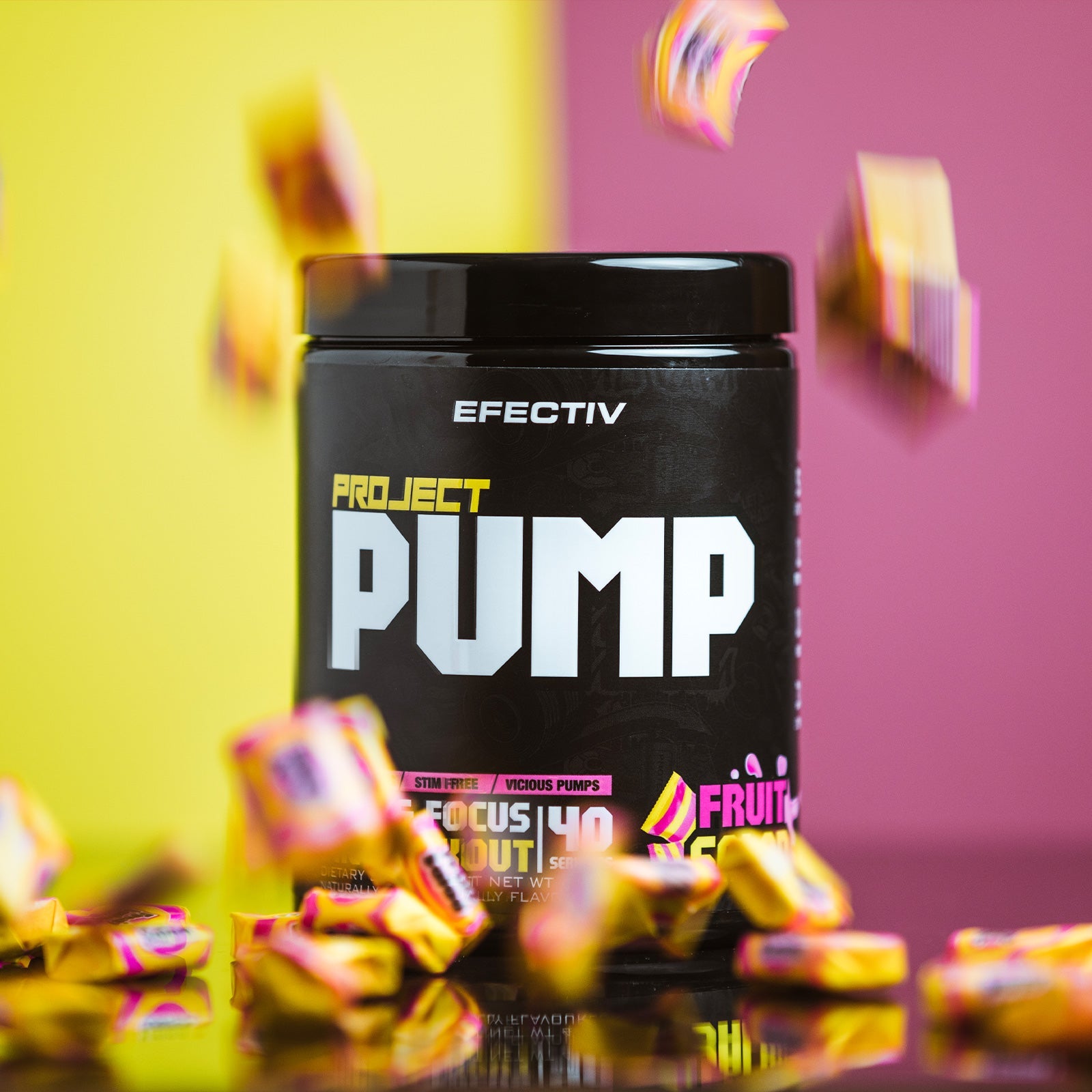 Efectiv Nutrition Project PUMP Pre Workout 440g - Discount SupplementsEfectiv Nutrition