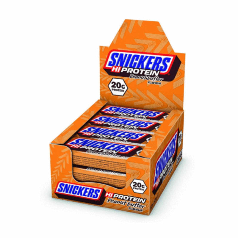 Snickers Hi Protein Bars 12 x 55g | Discount Supplements